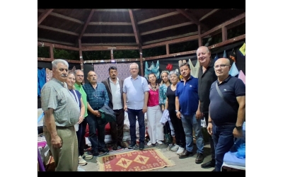 İnegöl 39. Uluslararası Kültür Sanat Festivali’nde stant açan derneklerimizin çadırlarını ziyaret ederek coşkuya ortak olduk