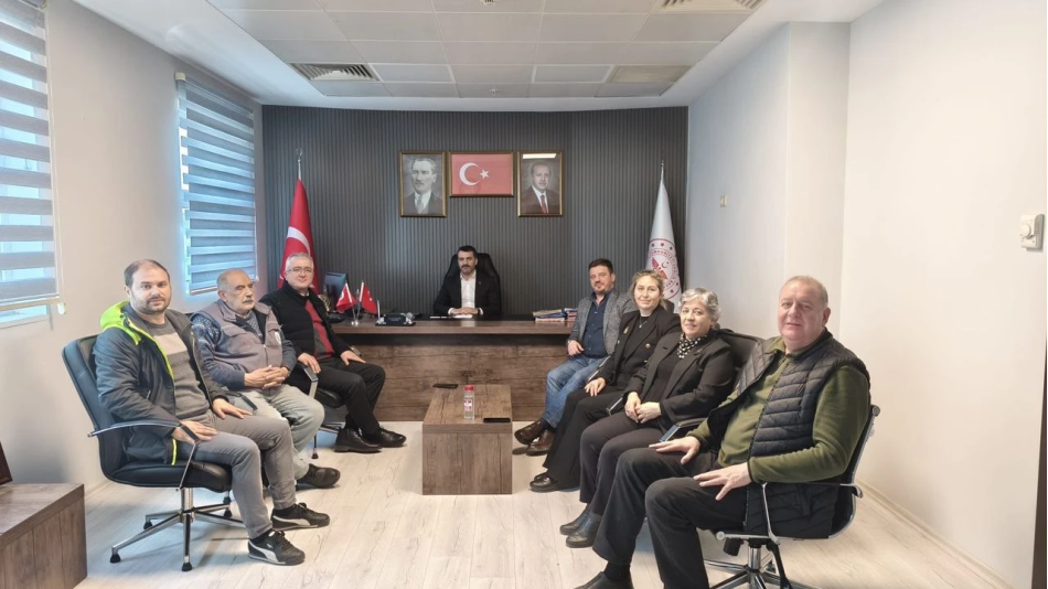 İnegöl Kent Gönüllüleri Derneği Başhekim İle Görüştü