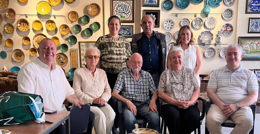 İznik’teki sanat atölyesinde dünyaca ünlü çini ve seramik ustası İnegöllü Adil Can Güven’i ziyaret ettik