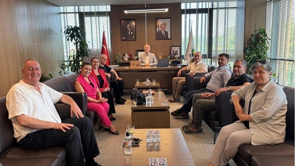 İnegöl Kent Gönüllüleri Derneği’nden Başkan Taban’a Ziyaret